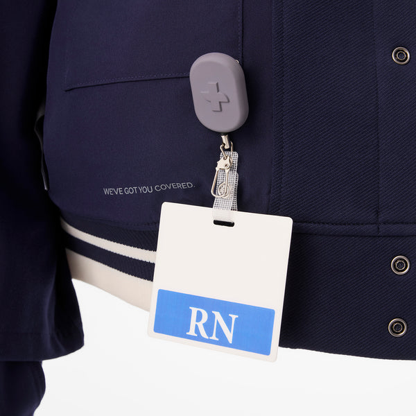 Unisex Navy Prescott Letterman Jacket