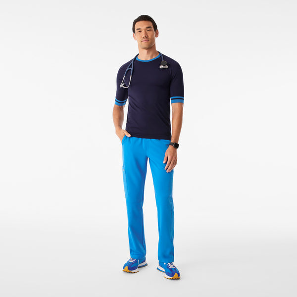 Men's Navy Makato Striped - Short-Sleeve Underscrub