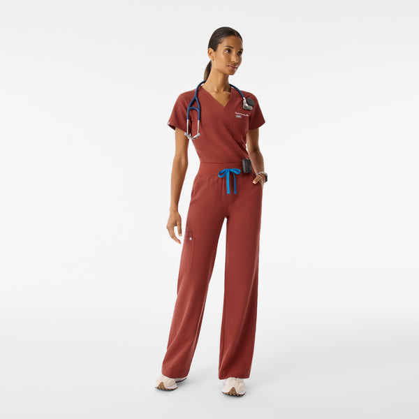 Women's Sienna Isabel High-Rise Wide-Leg - Tall Scrub Pant