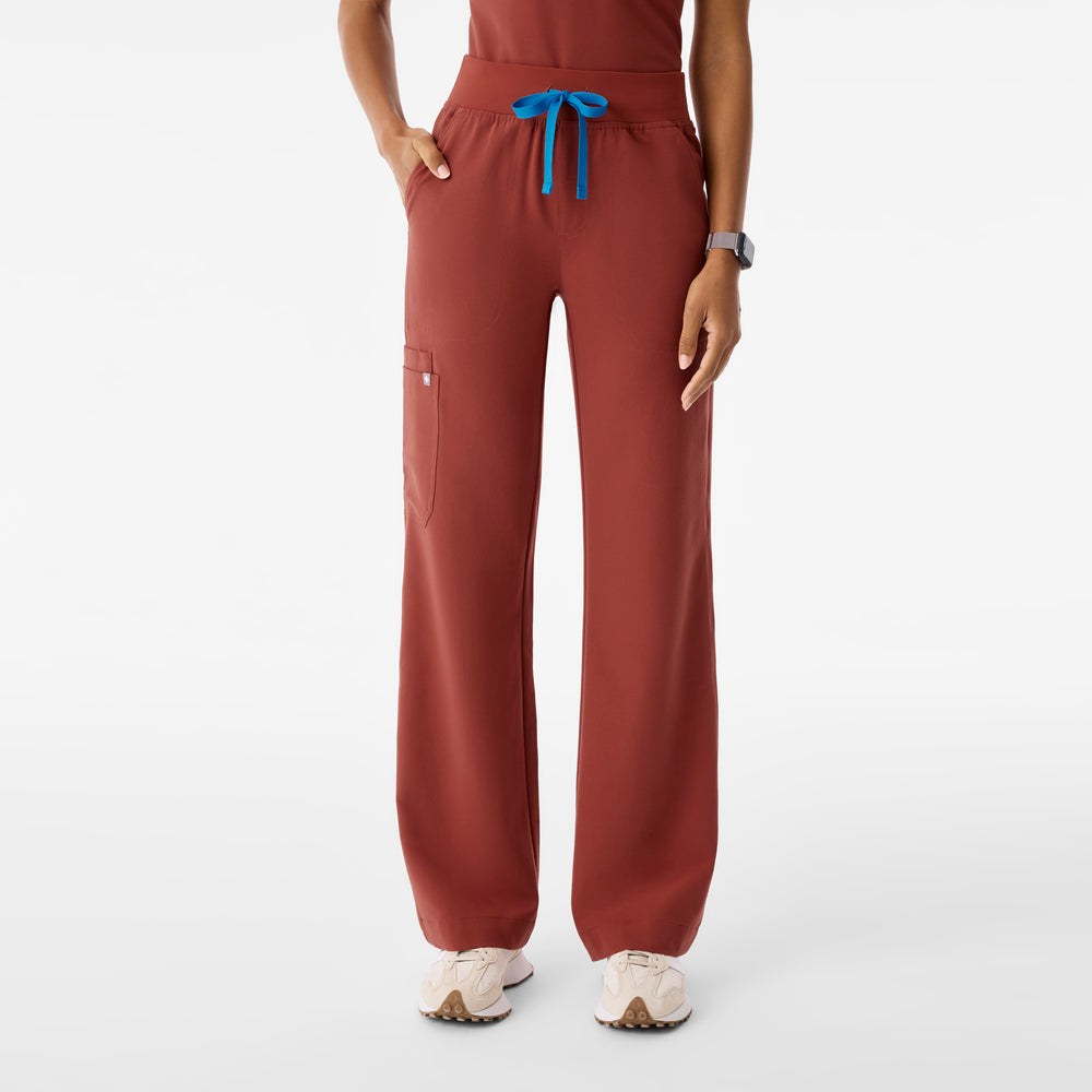 Women's Sienna Isabel High-Rise Wide-Leg - Tall Scrub Pant