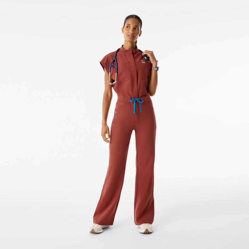 Women's Sienna Rafaela Wide-Leg - Petite ScrubJumpsuit™