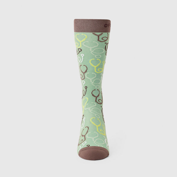 Unisex Dark Sagewater I Hear You - Compression Socks
