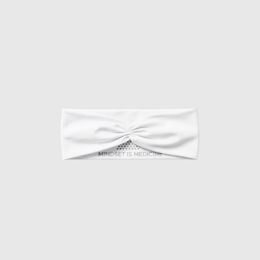 Optic White FIGS Cinched Headband