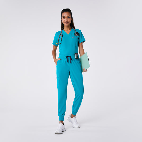 women's Teal Zamora - Jogger Scrub Pant™