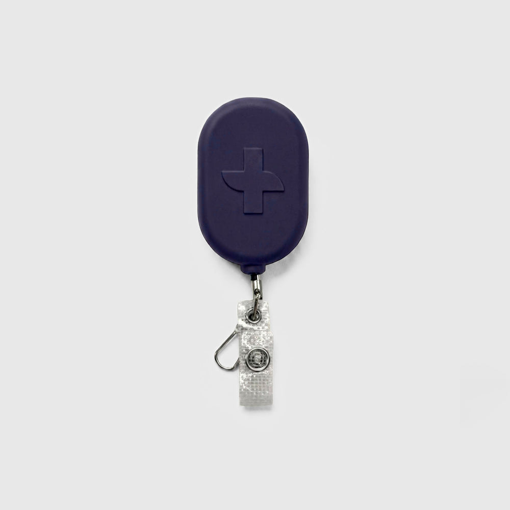 Navy - FIGS Logo Badge Reel