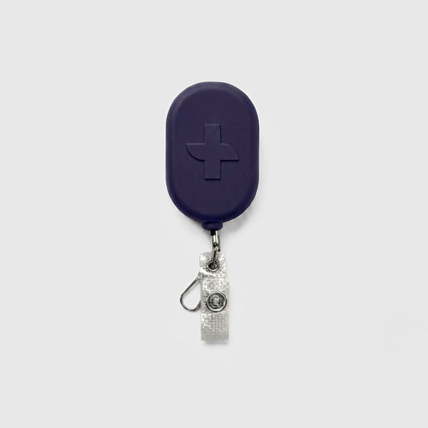 Navy - FIGS Logo Badge Reel