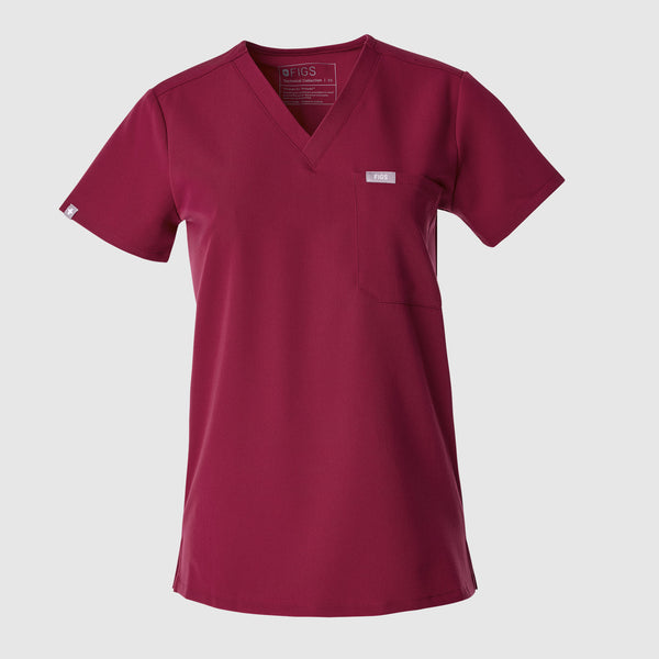 Embroidery: Deep Cranberry