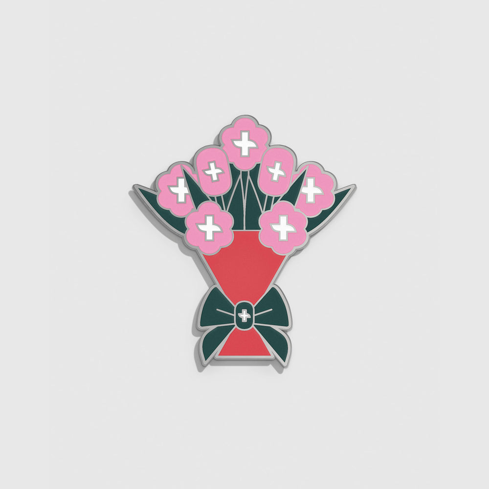 FIGS | V Coterie - FIGS Bouquet Enamel Pin