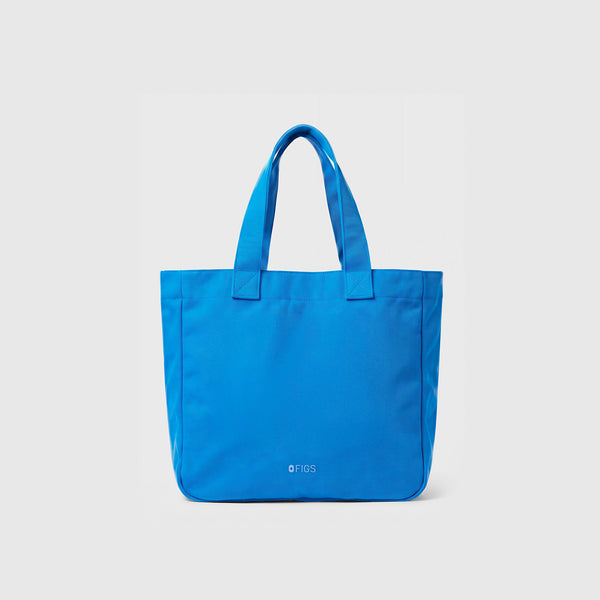 Blue Horizon - A Very Large Needle Mini Canvas Tote