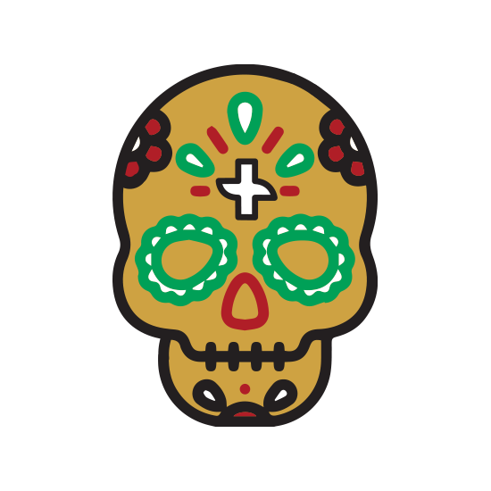 Decorated Skull
