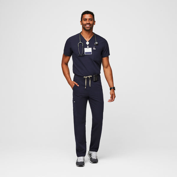 Men's Navy Axim™ - Short Straight-Leg Scrub Pant (3XL - 6XL)