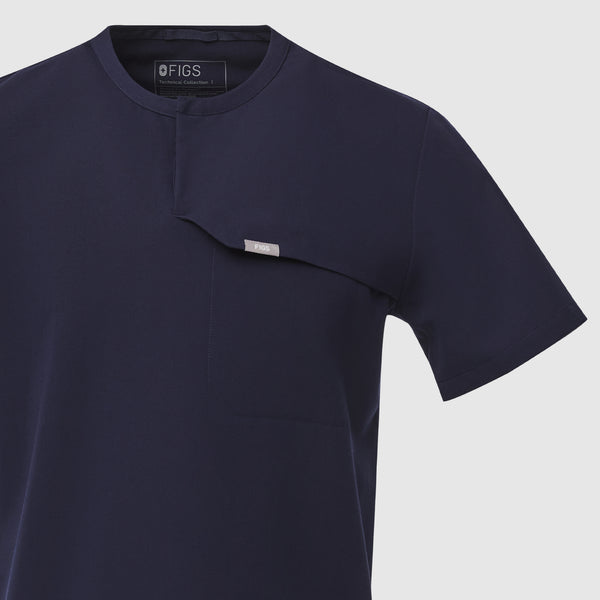 Embroidery: Navy