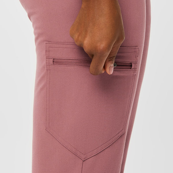 Women's Mauve Zamora High-Rise™ - Petite Jogger Scrub Pant (3XL - 6XL)