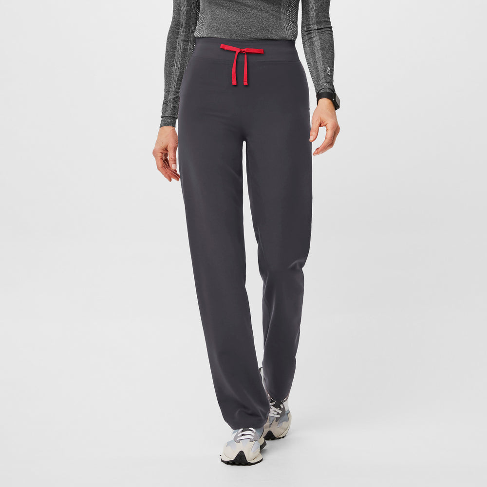 women's Charcoal Livingston™ High Waisted - Basic Scrub Pants