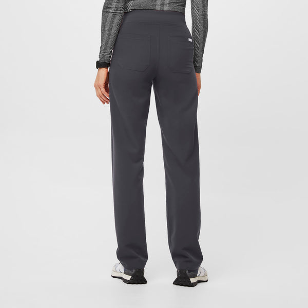 Women's Charcoal High-Rise Livingston - Straight-Leg Scrub Pant™ (3XL - 6XL)