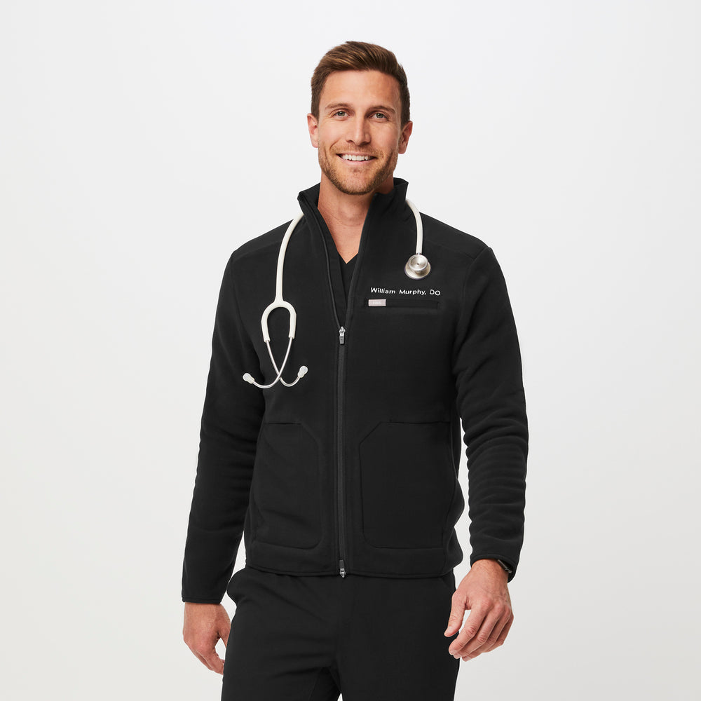 men's Black On-Shift™ - Fleece Jacket (3XL-6XL)