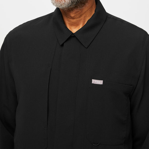 Men's Black Reed - Scrub Jacket