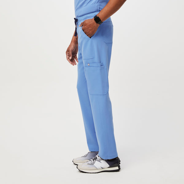 Men's Ceil Blue Cairo - Short Straight-Leg Scrub Pant™ (3XL - 6XL)