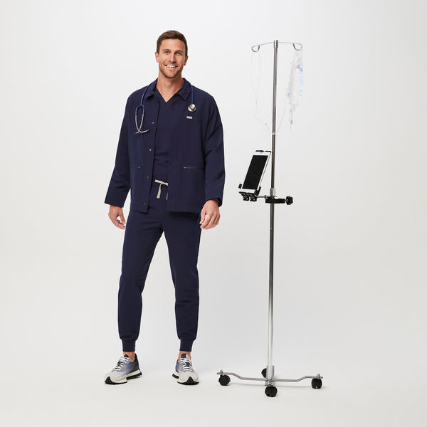 Men's Navy Reed - Scrub Jacket