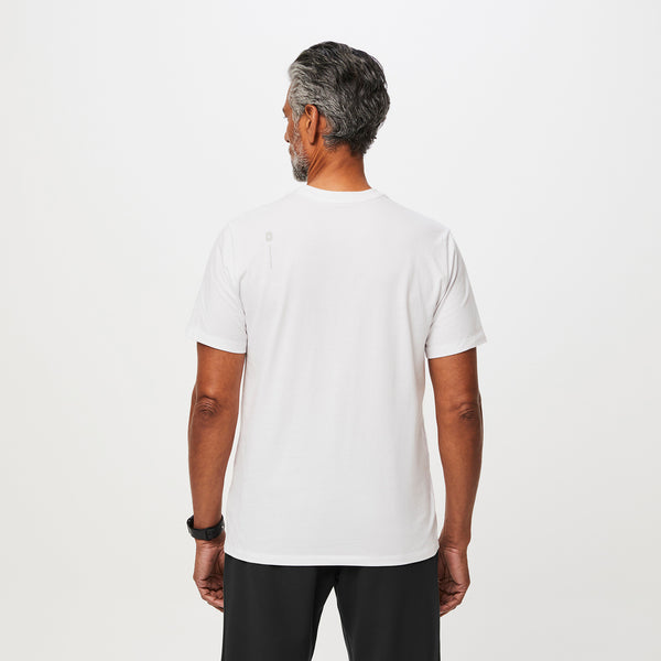 Men's White Nursing Assistant - Short-Sleeve Underscrub
