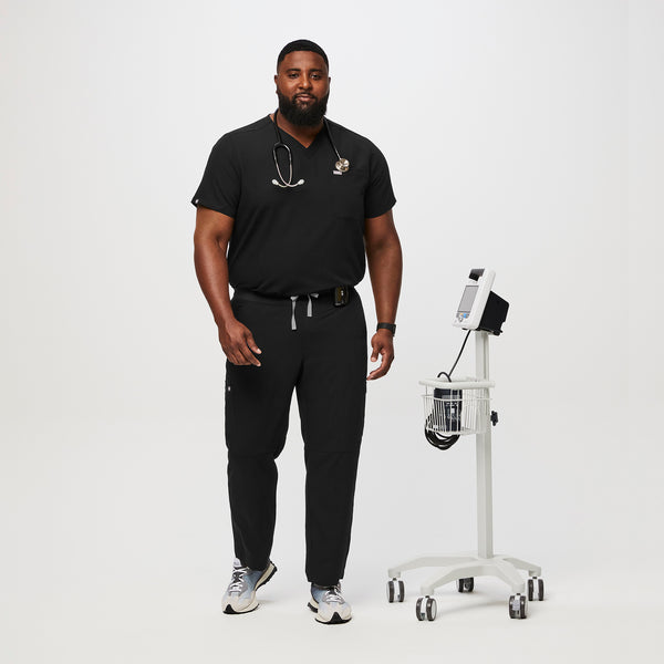 Men's Black Axim™ - Tall Straight-Leg Scrub Pant (3XL - 6XL)
