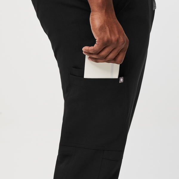 Men's Black Axim™ - Short Straight-Leg Scrub Pant (3XL - 6XL)