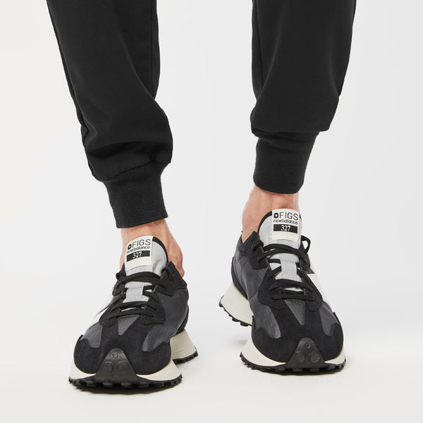 unisex Black FIGS | New Balance 327