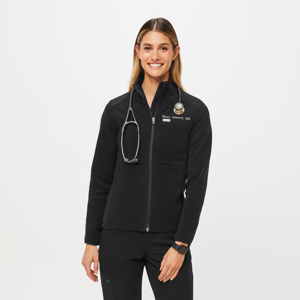 women's Black On-Shift™ - Fleece Jacket (3XL-6XL)