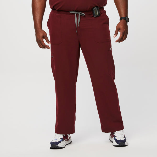 Men's Burgundy Cairo- Straight-Leg Scrub Pant™ (3XL - 6XL)