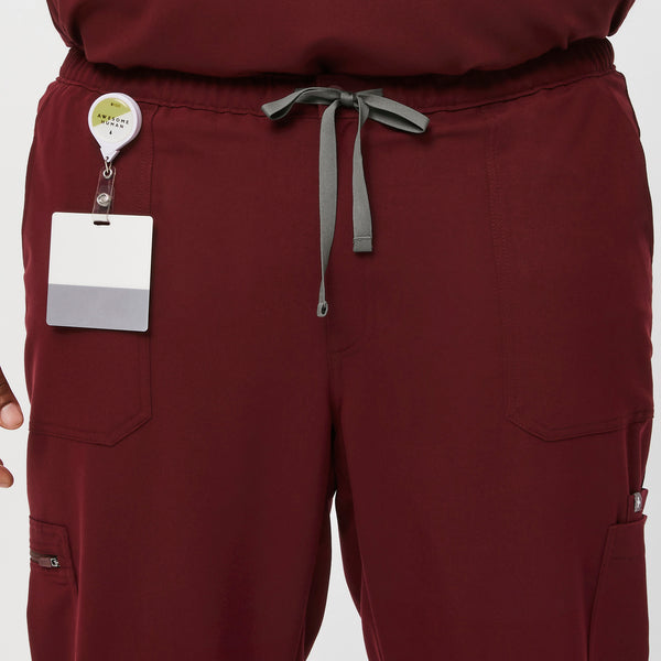 Men's Burgundy Cairo - Tall Straight-Leg Scrub Pant™ (3XL - 6XL)