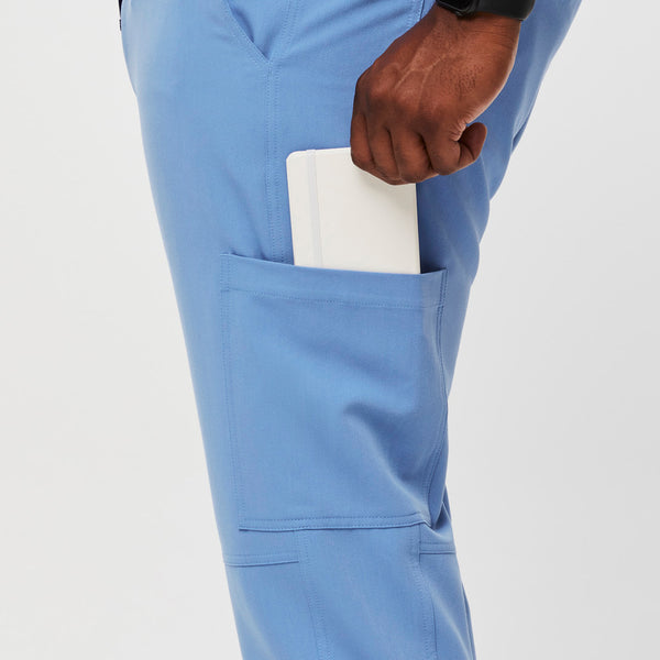 Men's Ceil Blue Axim™ - Tall Straight-Leg Scrub Pant (3XL - 6XL)
