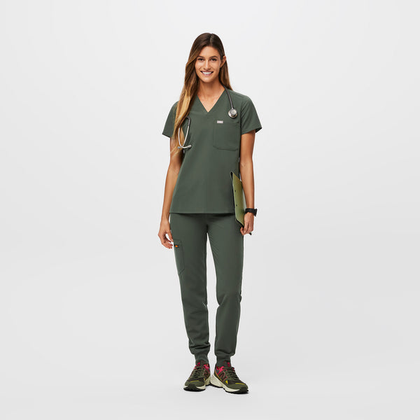 Women's Moss Catarina™ - Petite Scrub Top