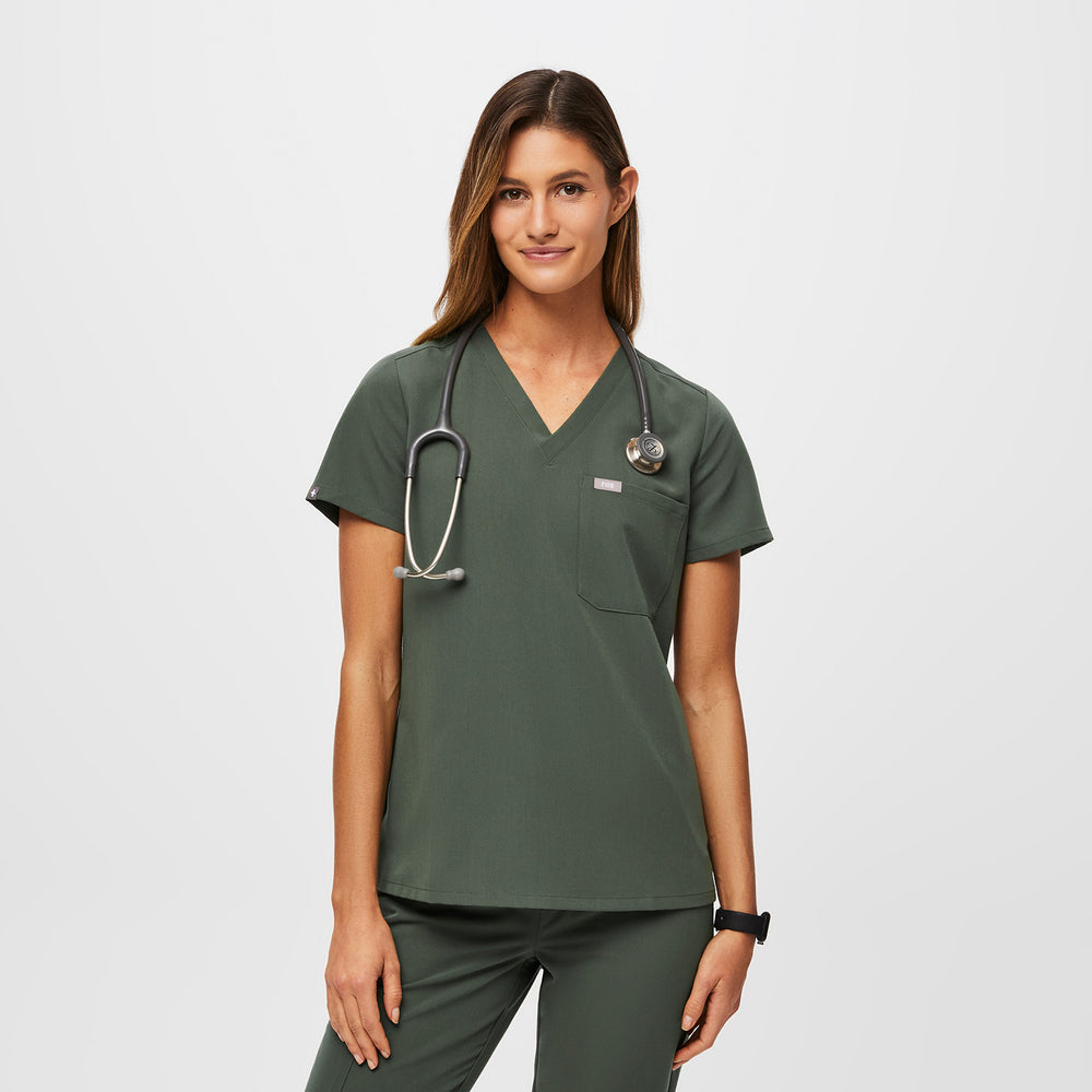 women's Moss Catarina™ - One-Pocket Scrub Top