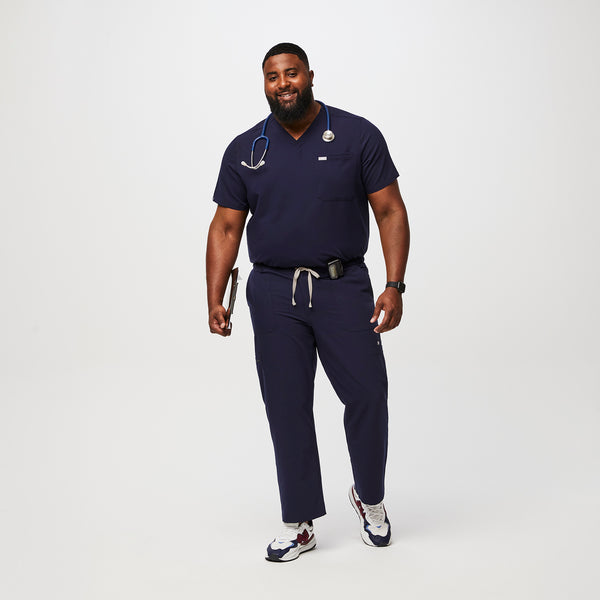 Men's Navy Cairo- Straight-Leg Scrub Pant™ (3XL - 6XL)