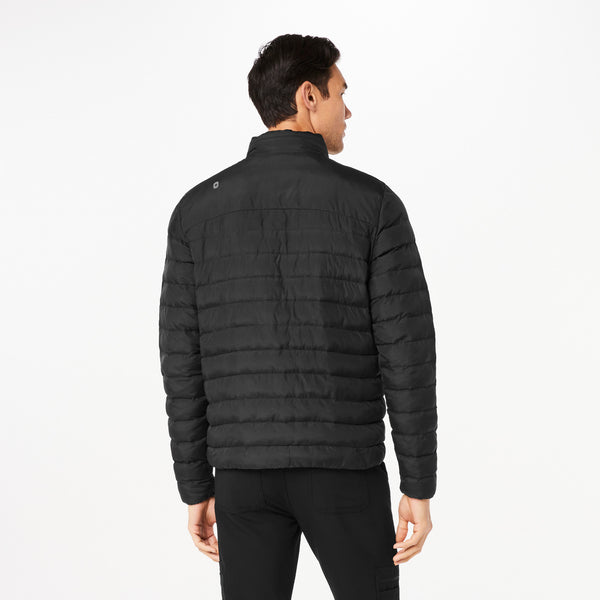 Men's Black Packable - Puffer Jacket