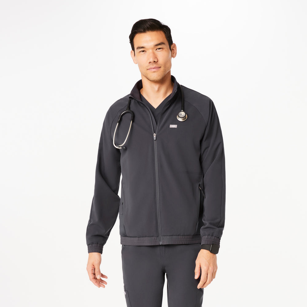 men's Charcoal Cobaki - Scrub Jacket