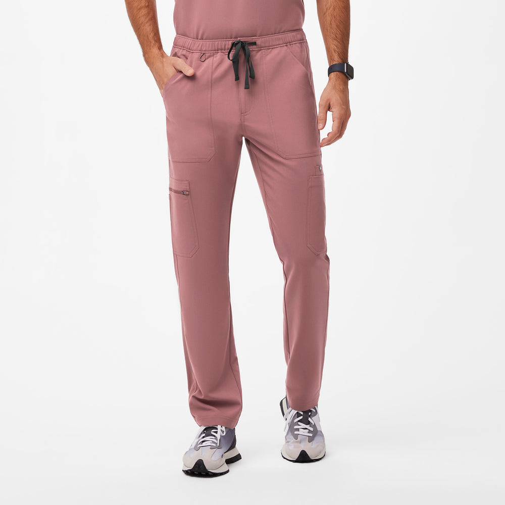 men's Mauve Cairo™ - Tall Cargo Scrub Pants (3XL - 6XL)
