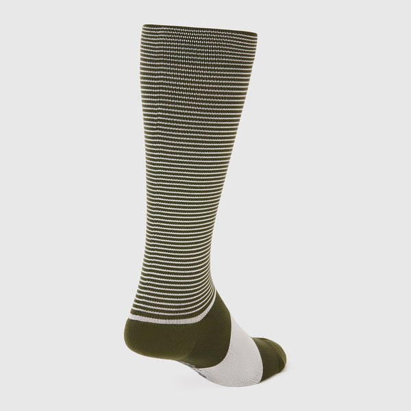 Men's Moss Mini Stripe - Compression Socks
