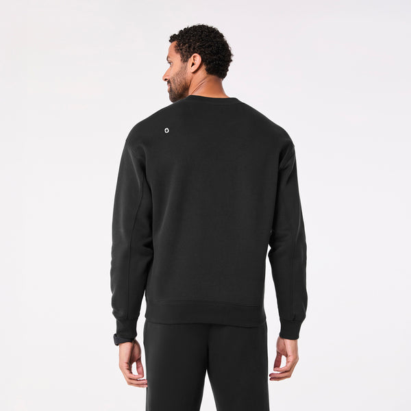 Men's Black Off-Shift Figs Logo - Crewneck Sweatshirt™