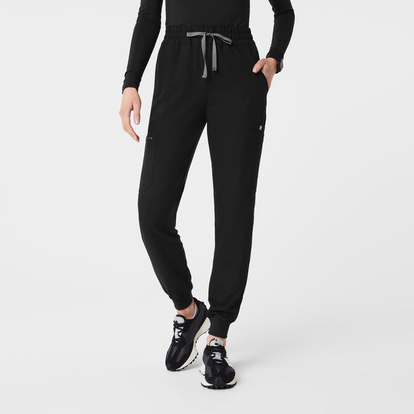 Women's Black Uman High-Rise - Jogger Scrub Pant