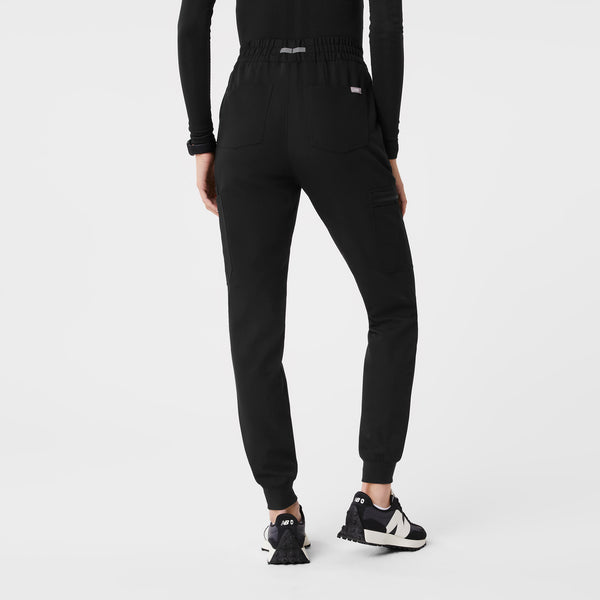 Women's Black Uman High-Rise - Tall Jogger Scrub Pant