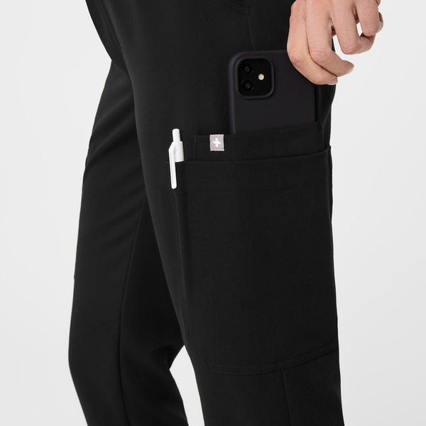 Women's Black Uman High-Rise - Tall Jogger Scrub Pant