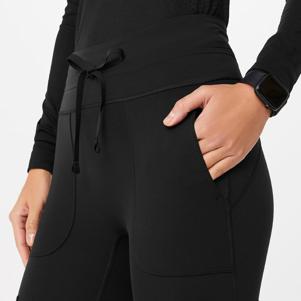 Women's Black High-Rise Seville - ScrubLegging™