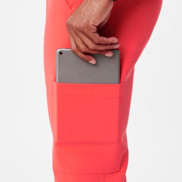 men's Fiery Coral Axim™- Cargo Scrub Pants (3XL - 6XL)