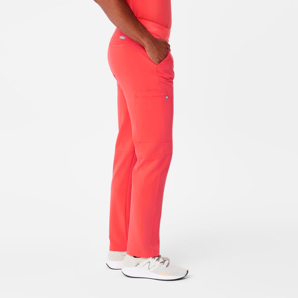 men's Fiery Coral Axim™- Cargo Scrub Pants (3XL - 6XL)