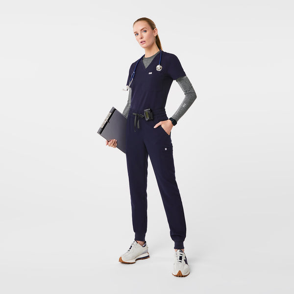 Women's Navy Uman Relaxed - Tall Jogger Scrub Pant