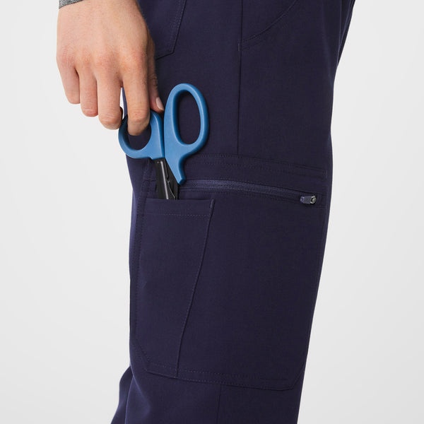 Women's Navy Uman Relaxed - Petite Jogger Scrub Pant