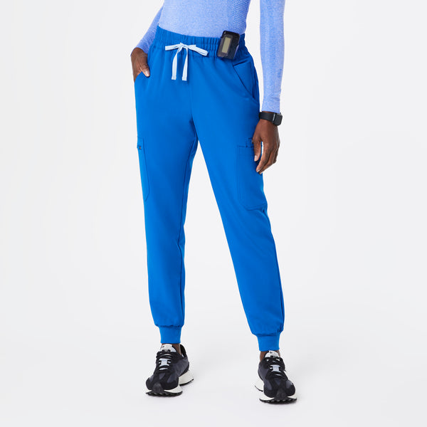 Women's Royal Blue Uman High-Rise - Jogger Scrub Pant
