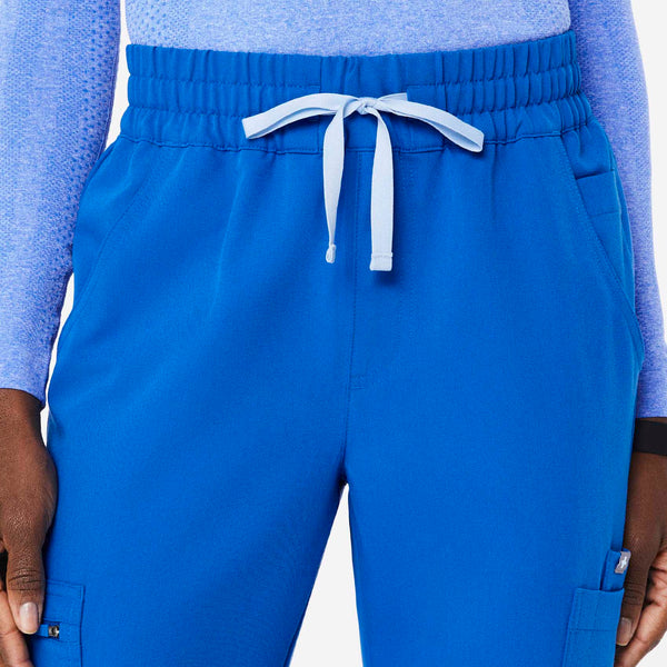 Women's Royal Blue Uman High-Rise - Jogger Scrub Pant