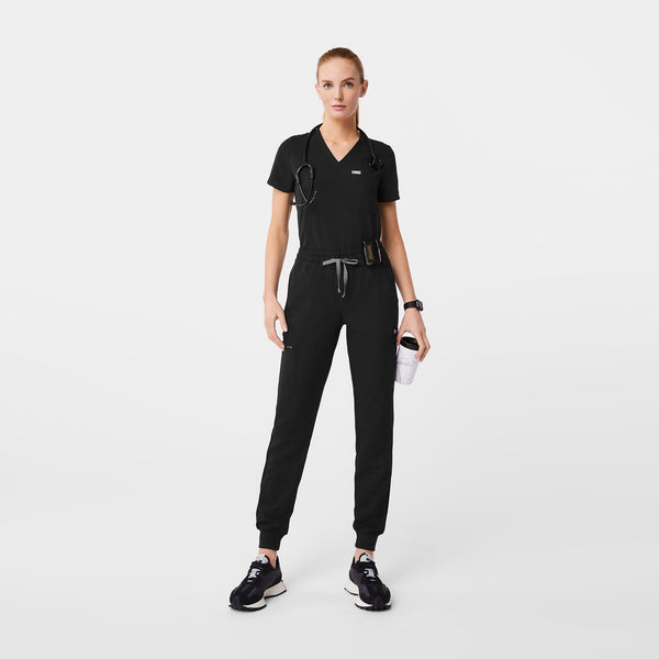 Women's Black Uman Relaxed - Tall Jogger Scrub Pant
